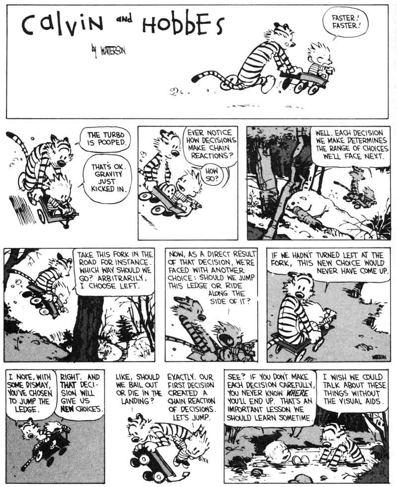 Calvin and Hobbes, Scientific Progress Goes Boink, p102